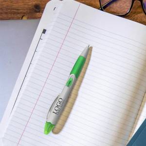 Marketing Plastic Retractable Dry Gel Highlighter Pens