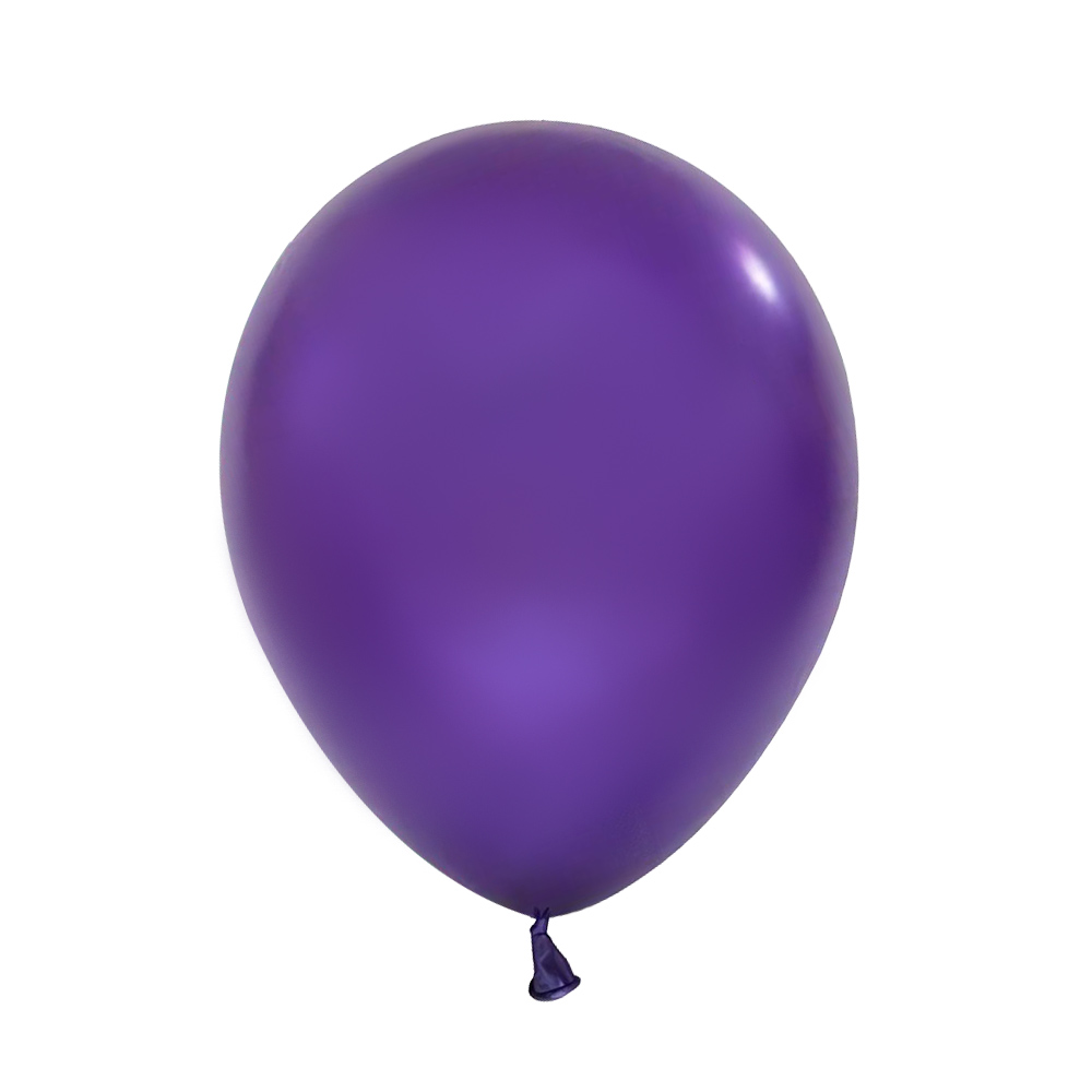 Custom High Quality Printed Latex Balloons Purple