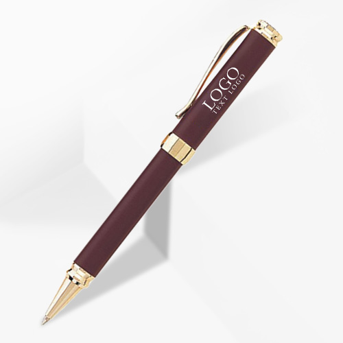 Personalized Ballpoint Pen With Matte Lacquer Finis