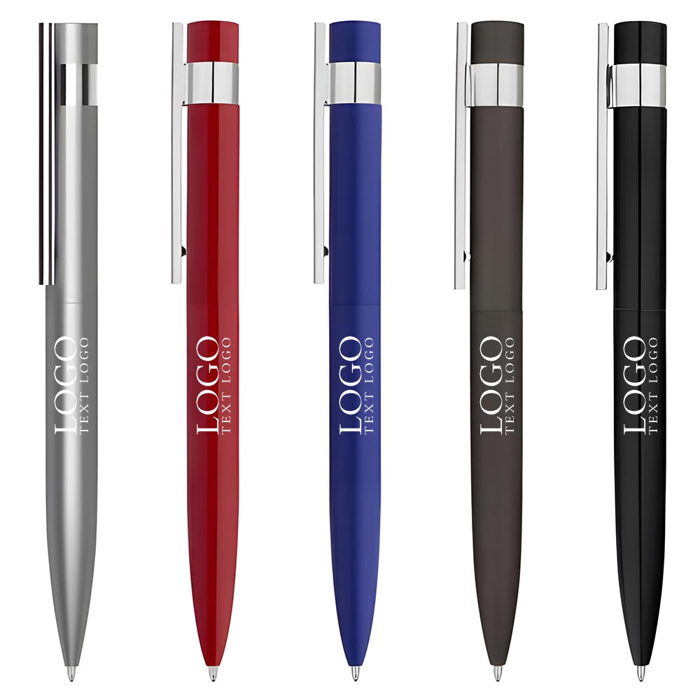 Customizable rotating ballpoint pen