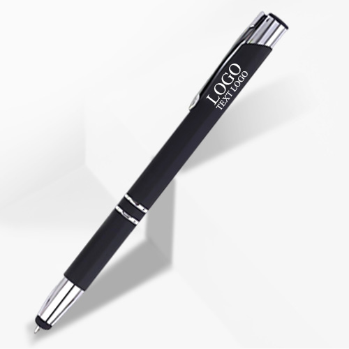 Aangepaste Soft Touch intrekbare metalen pen