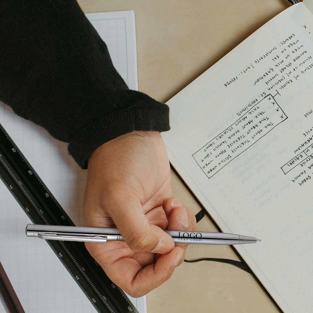 Personalized Laser logo rotating ballpoint pen