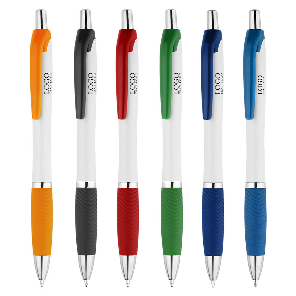 Promo Shield Black Ink Ballpoint Pen all colors