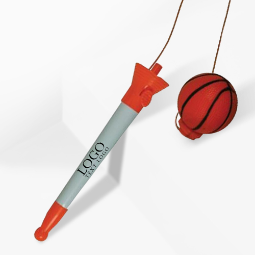 Promo Pop Top Basketball Pen