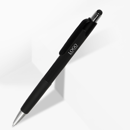 Promo plastic pen met touchscreen-stylus