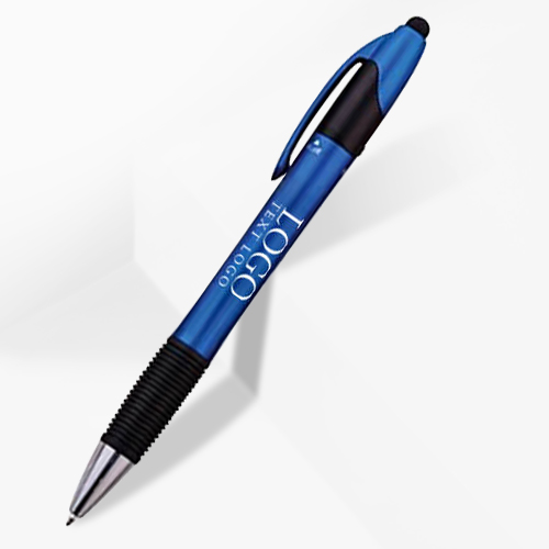 Personalization Pens With  Rubber Grip 3 In 1