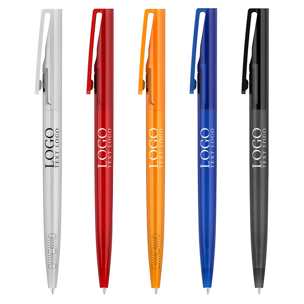 1.0mm multi-color push ballpoint pen