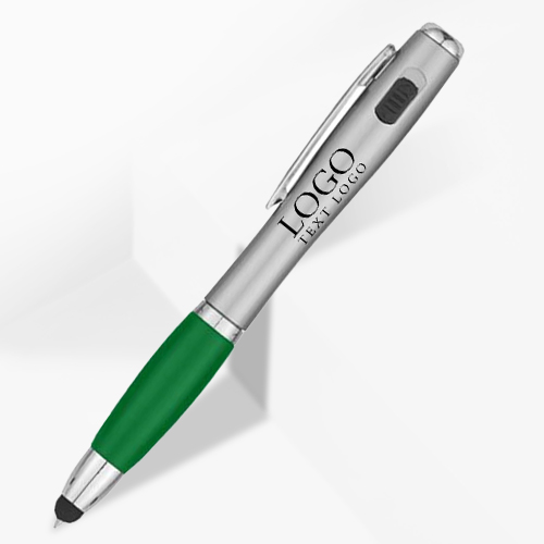 Promo Trio-pen met stylus en LED-licht
