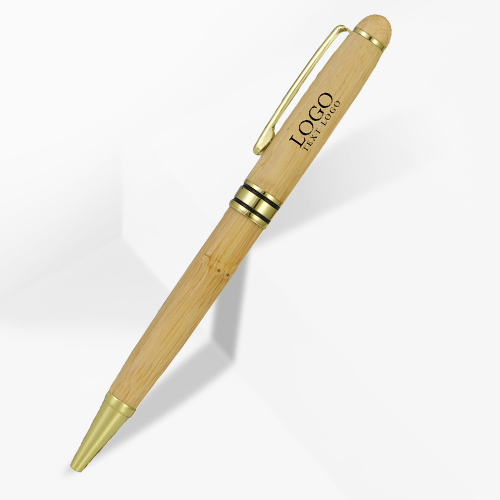 Promo Milano Blanc Bamboo Ballpoint Pen