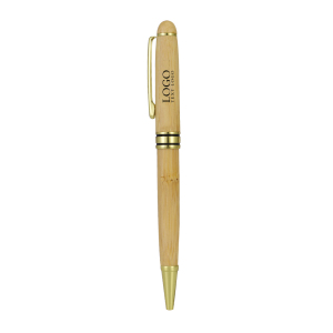 Promo Milano Blanc Bamboo Ballpoint Pen