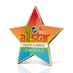 Star Shape Custom Pins