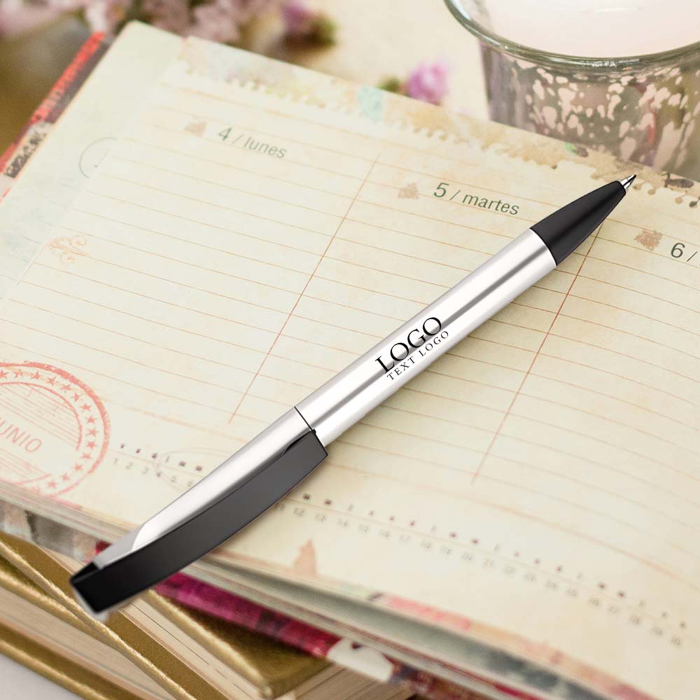 Gepersonaliseerde zakelijke eenvoudige dikke balpen
