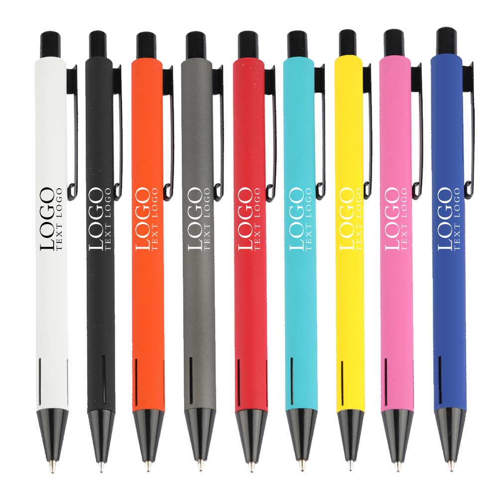 Promotional Colored Aluminum Signature Pens with logo