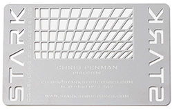 standard stainless steel business cards