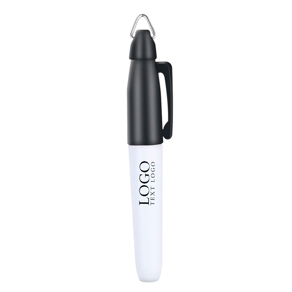 Custom Color Mini Permanente Marker Zwart met Logo