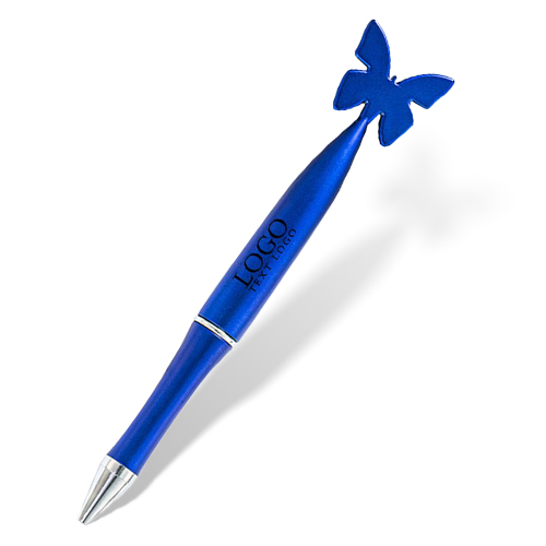 Promo Butterfly Top Rotating Pen