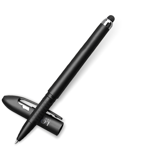 Custom Glossy Stylus Gel Pen