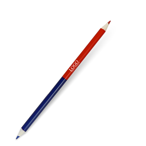 Wooden Red and Blue Mark Draw Carpenter Pencil
