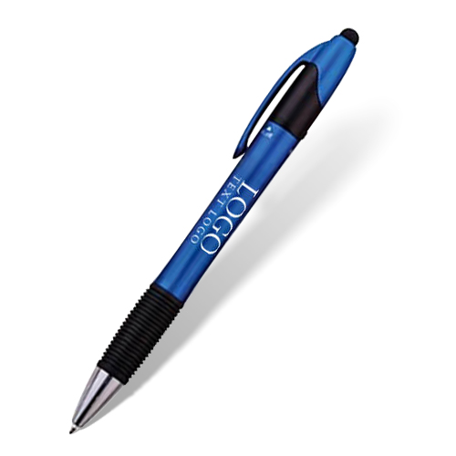 Personalization Pens With  Rubber Grip 3 In 1