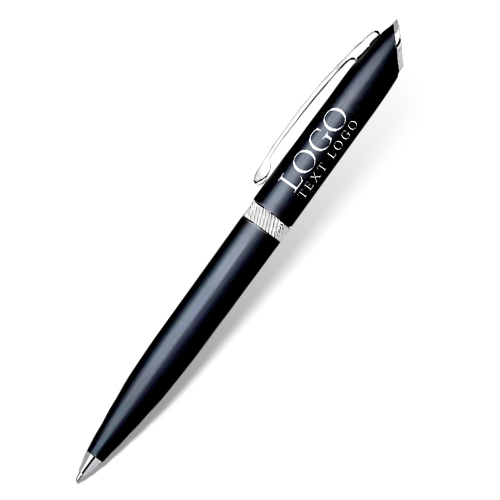  Bevel Top Twist Action Aluminum Ballpoint Pen