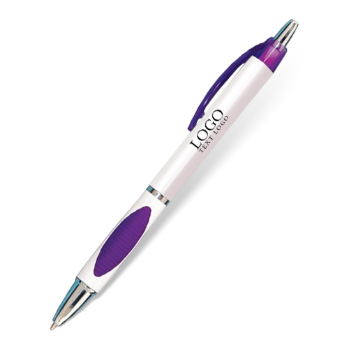 Customized Plastic Click White Denya Pens