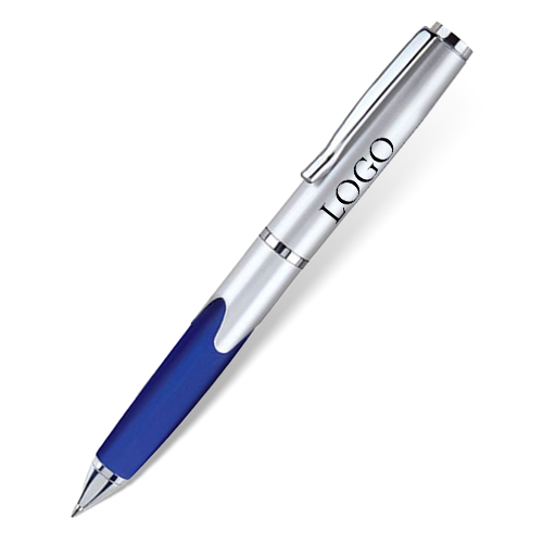  Custom Ballpoint Pen with Matte Silver Finis