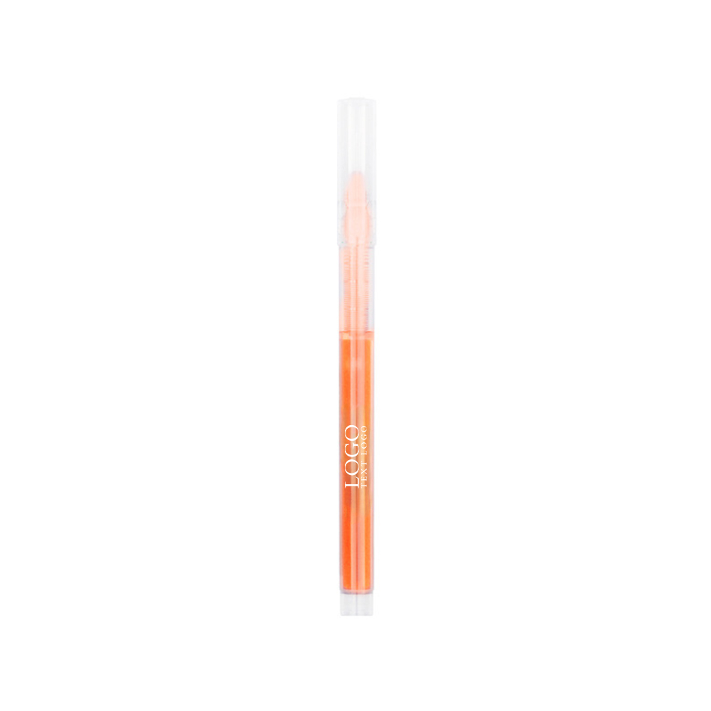 Custom Performance Pen with Highlighter orange with logo