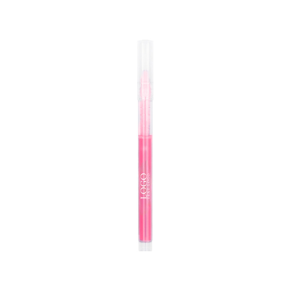 Custom Performance Pen with Highlighter pink with logo