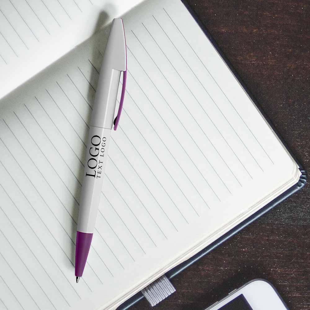 Personalized Contemporary Twist Action Ballpoint Pen