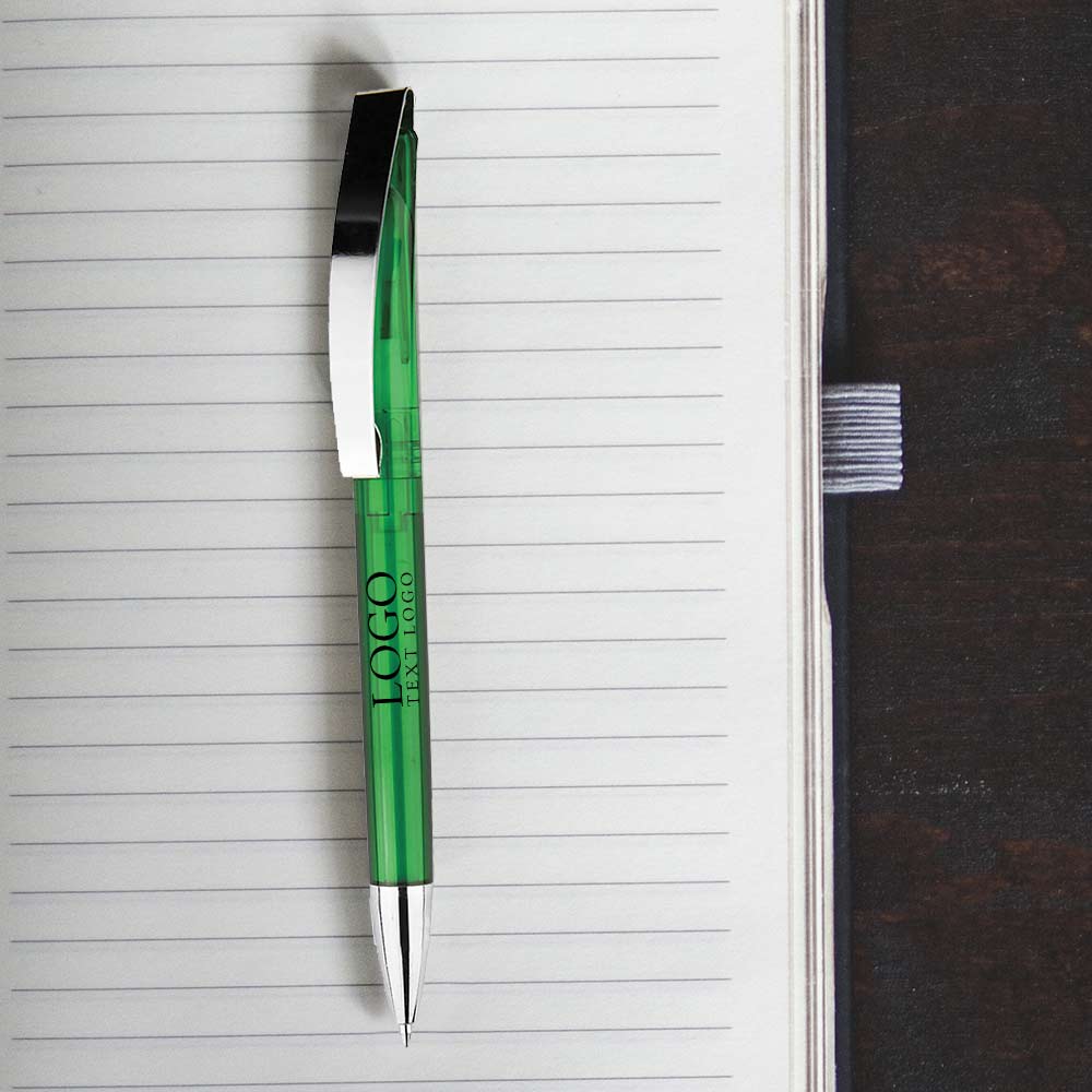 Personalized Rotating color stick smooth plastic ballpoint pen