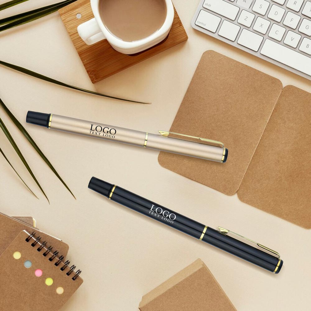 personalisized Custom Printed Grip Stick Pens Promos