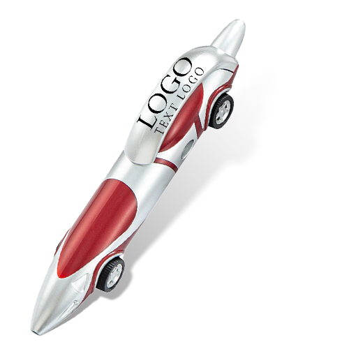 Dynamic Race Car Ballpoint Clicker Pen