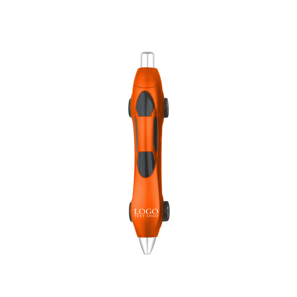 Bulk Racing Paint Car Ballpoint Pen+orange with logo