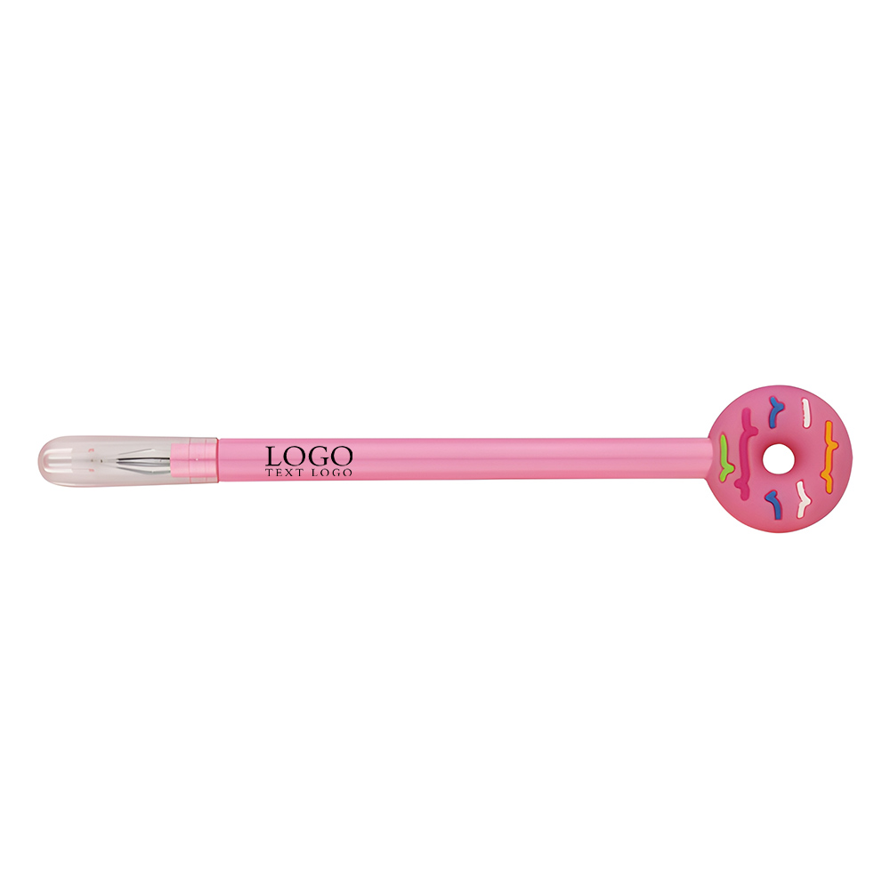 Creative new cute donut gel pen pink with logo