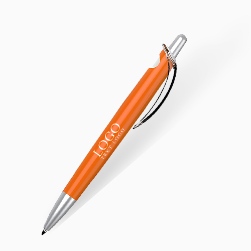 Customized Colorful And Shiny Plastic Click Action Pen