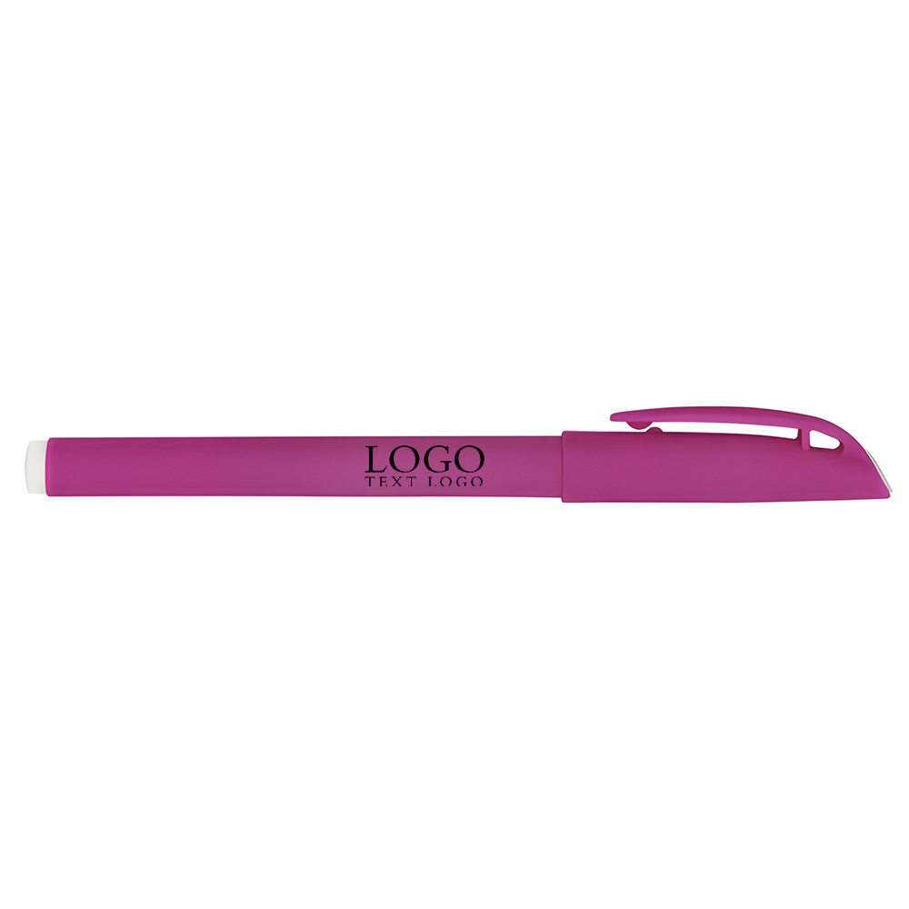 Customized Spray Glue QR Code Signature Pens+purple with logo