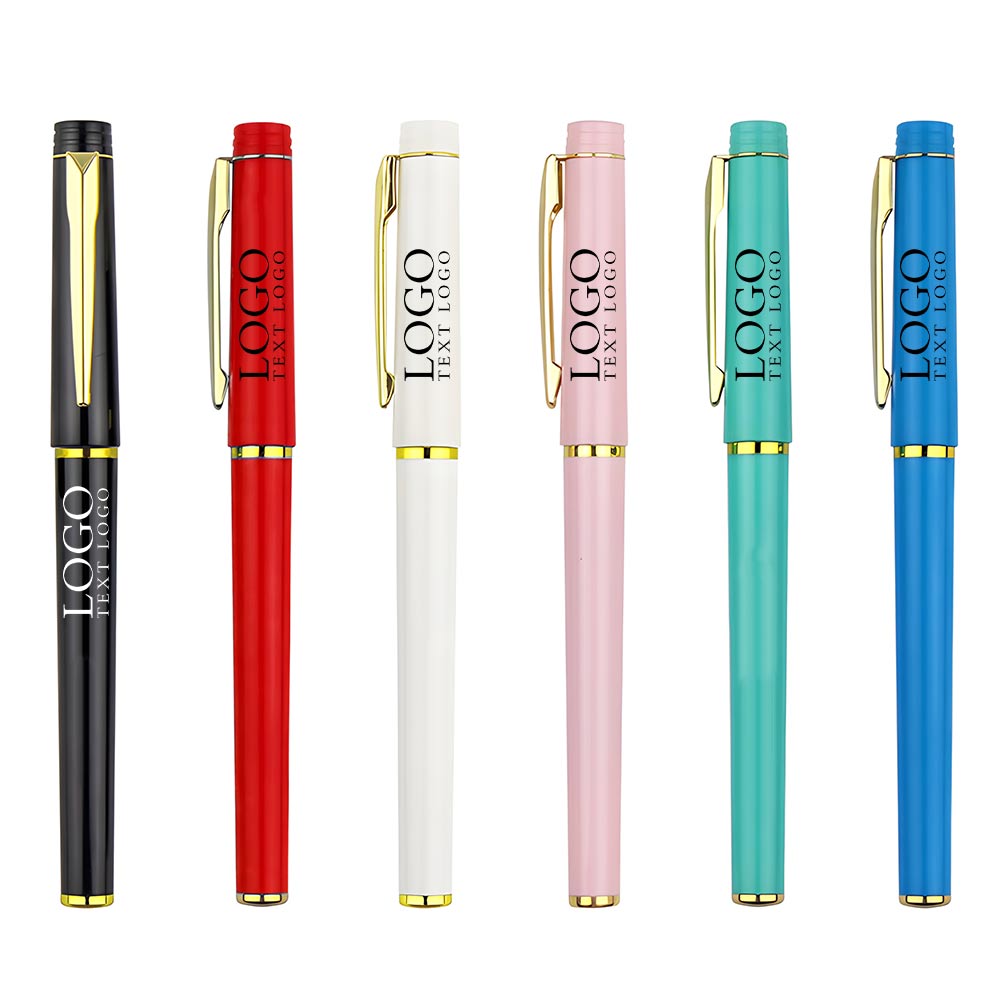 Metal clip business pen quality pen combination