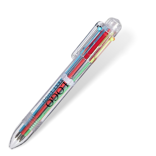 Customizable 6-in-1 Retractable Ballpoint Pens
