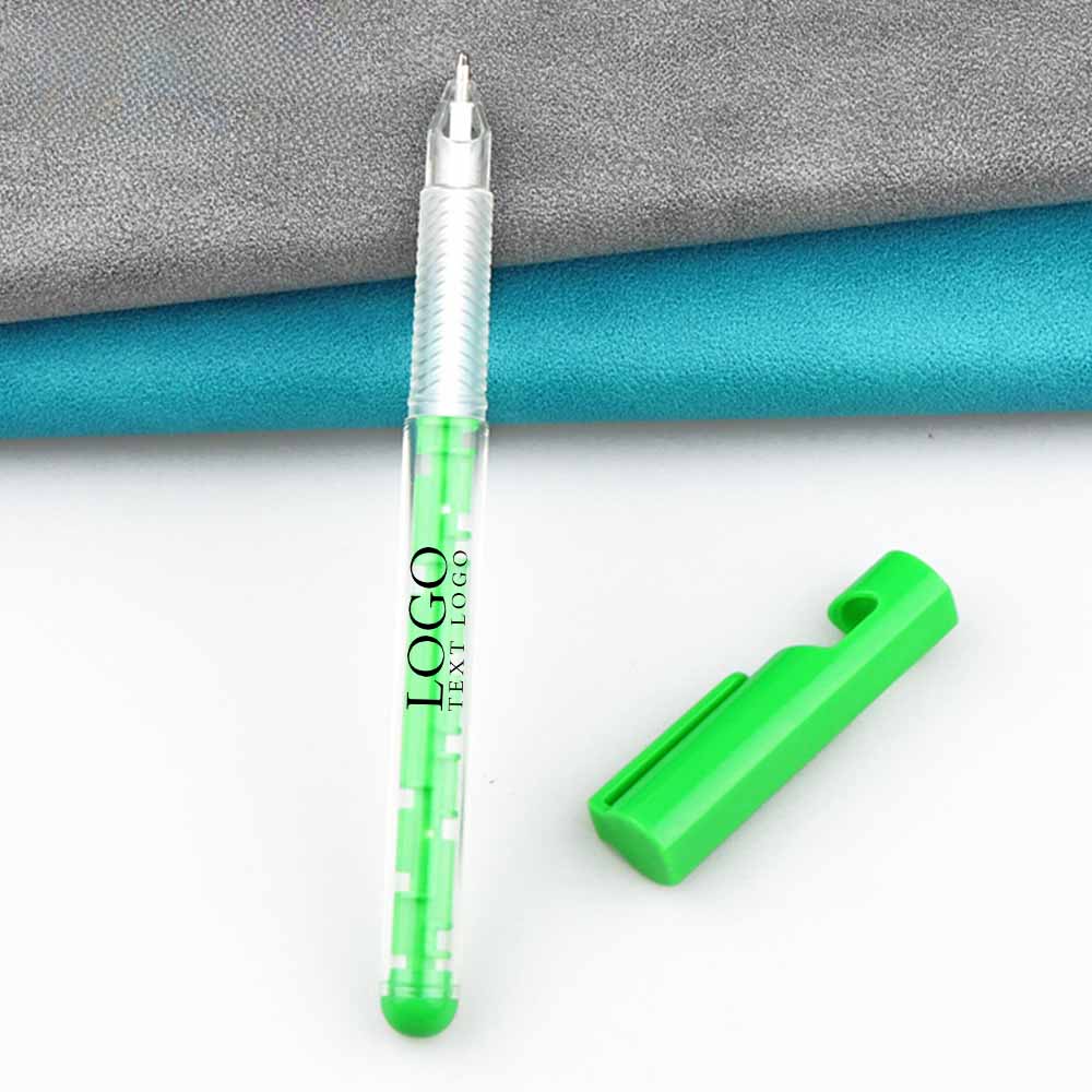 Personalized 3D Maze Mobile Phone Holder Transparent Gel Pens 