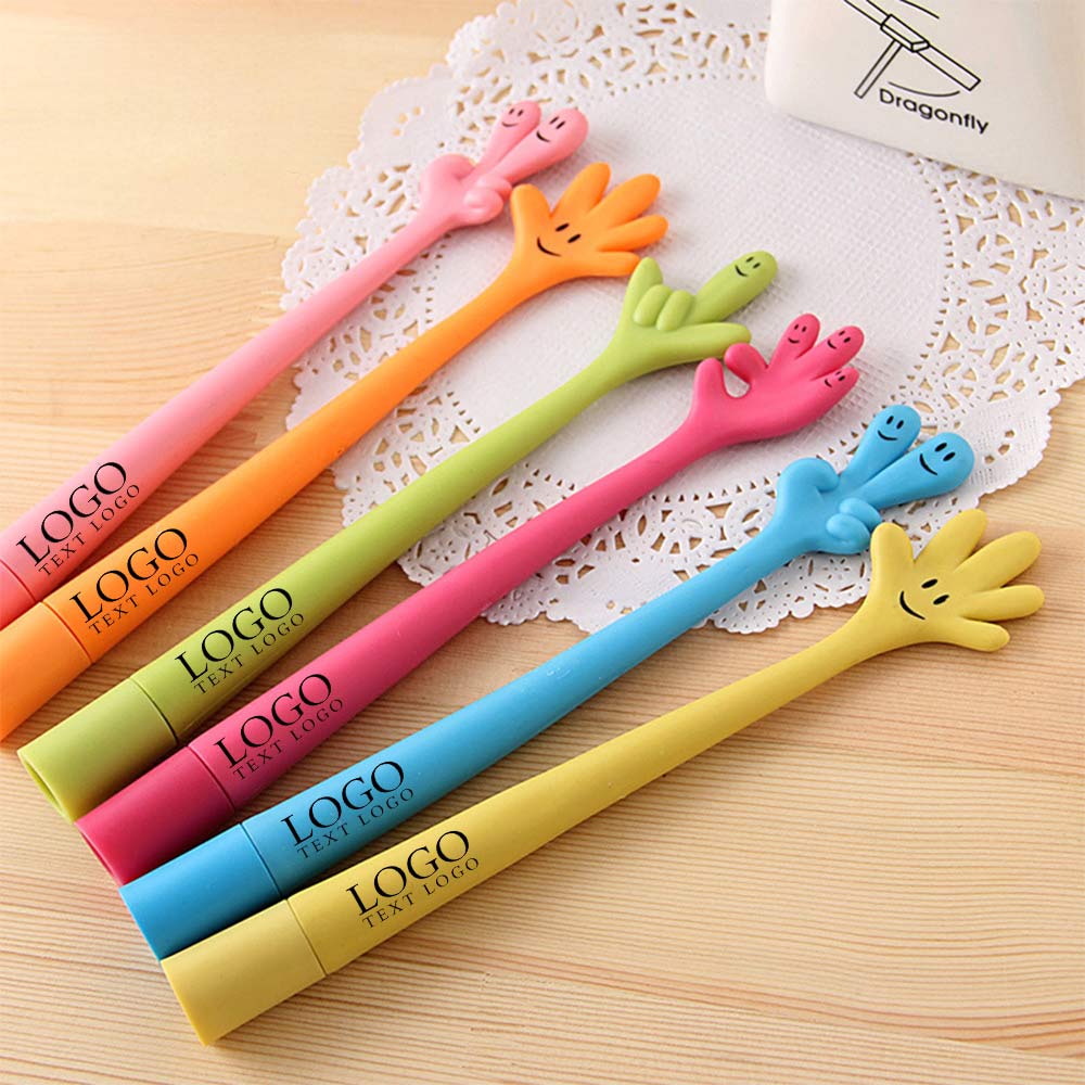 Personalized Free bending pen cute ballpoint pen finger pen