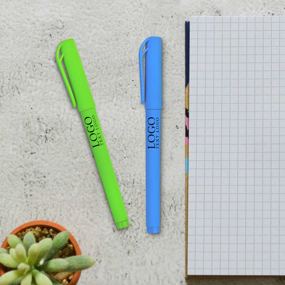 Gepersonaliseerde, unieke, op maat gemaakte promotionele pennen in kleur