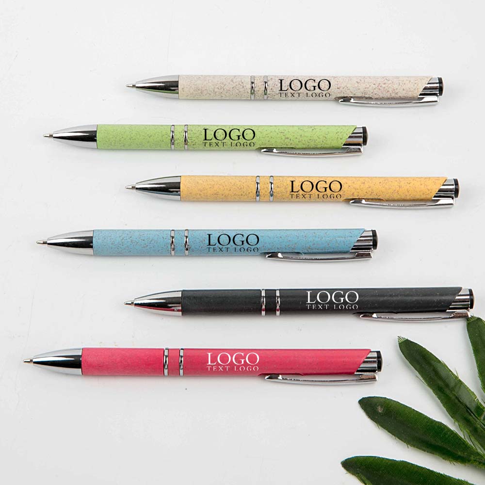 Personalized Wheat straw environmentally friendly ballpoint pen