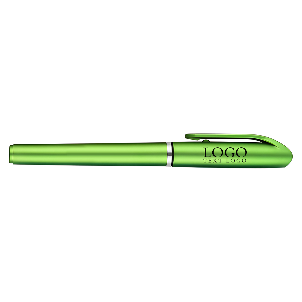 The Color Spray Paint Gel Customized Pens+green with logo