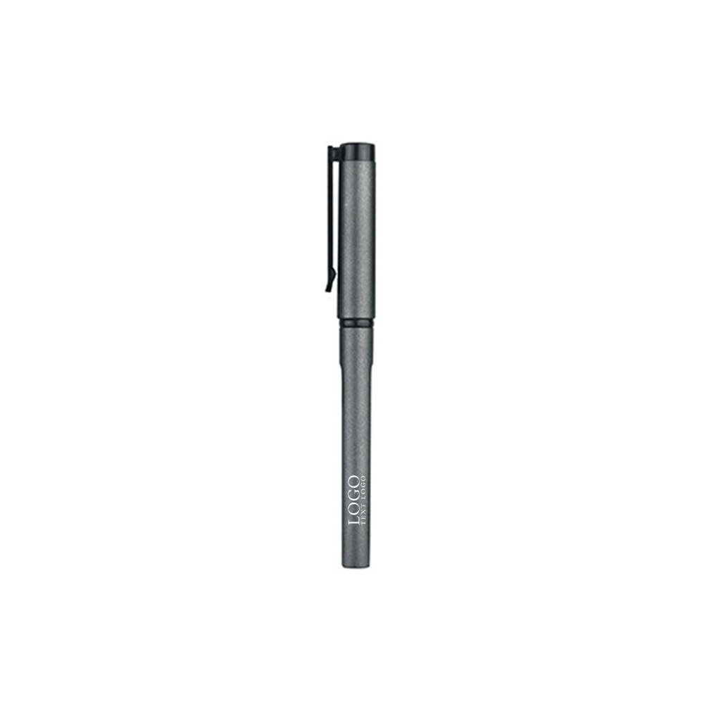 Personalized Business Logo Gel Pens+dark sliver with logo