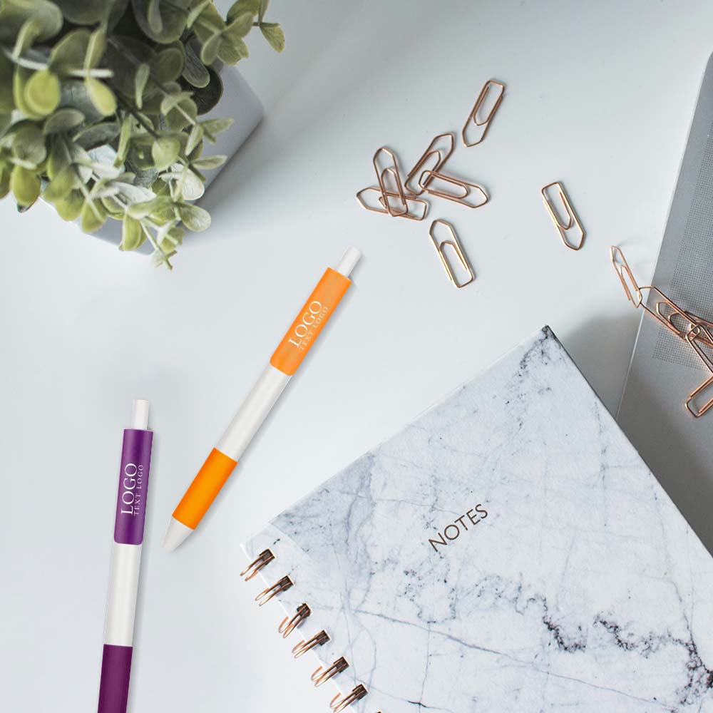 Personalized Custom Xact Chrome Plastic Fine Point Pen