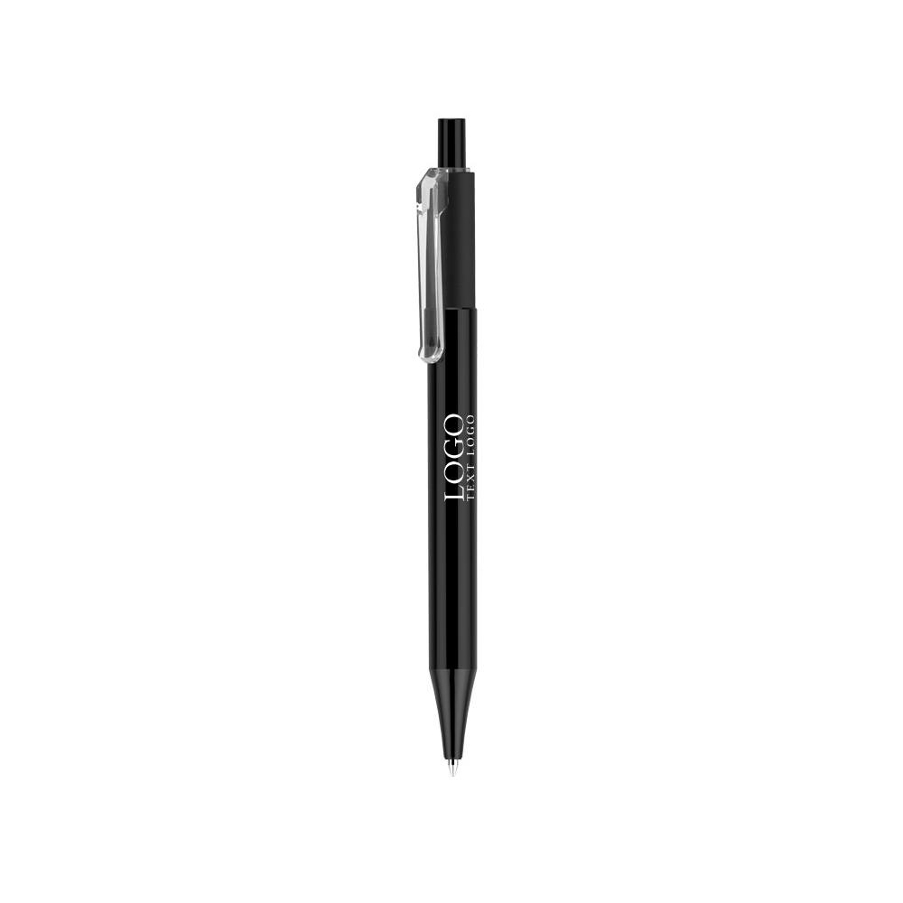 Jacko Retractable Pen black with logo