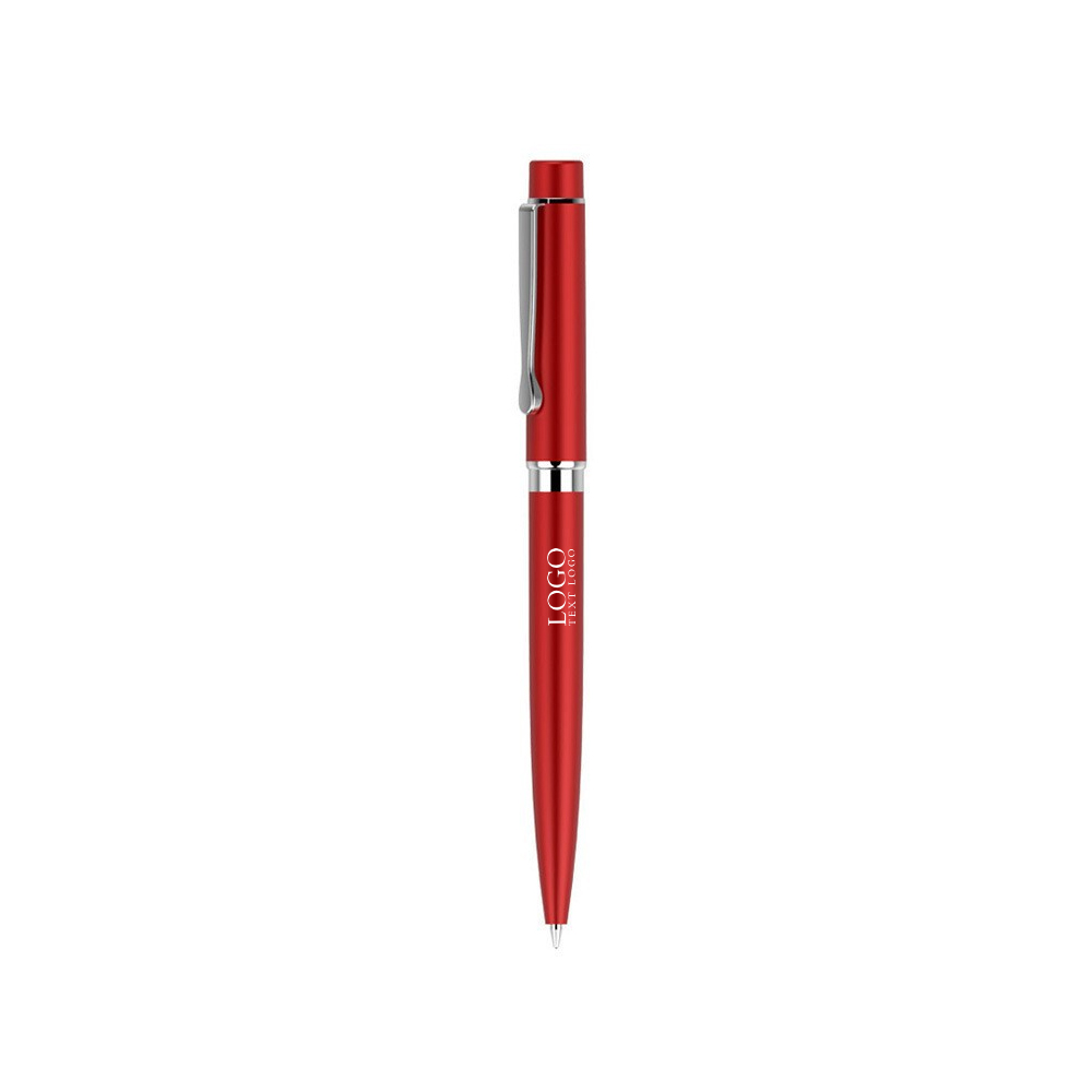 Promo Diplomat Metal Ballpoint Pens red with logo