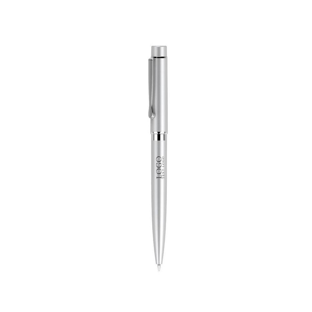 Promo Diplomat Metal Ballpoint Pens sliver with logo