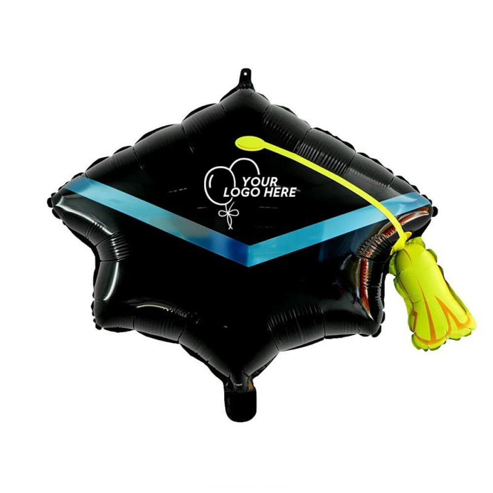 graduation cap balloons with logo graduation cap balloons with logo