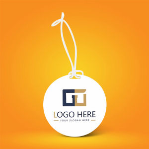 Full Color Round Plastic Luggage Tags With Strap 784865